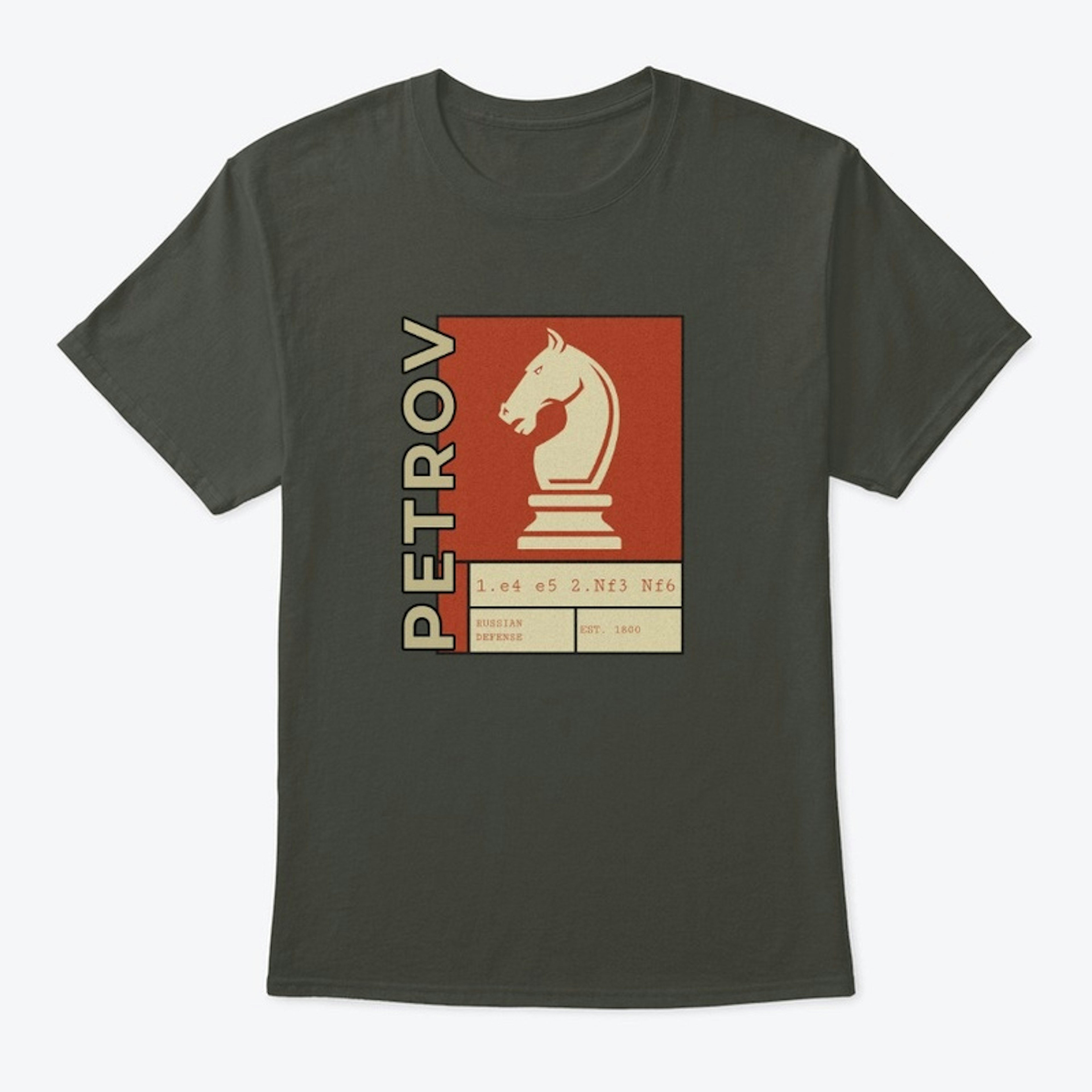 Petrov Defense Chess Shirt